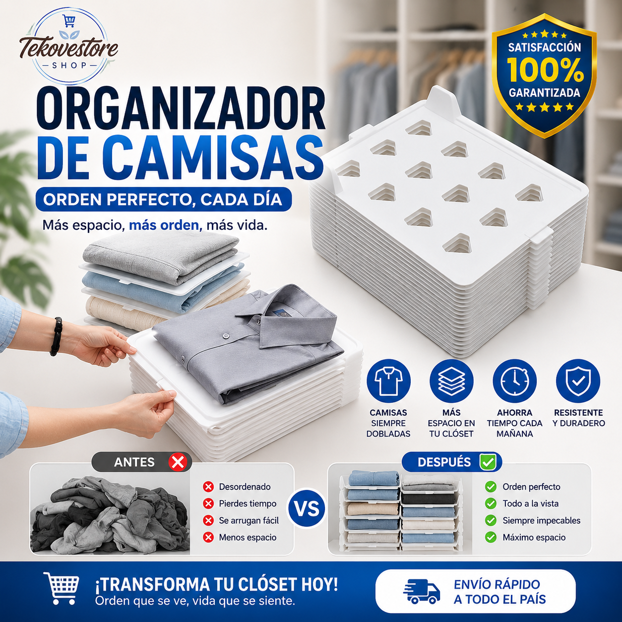 Organiza de Camisas ShirtFlex®