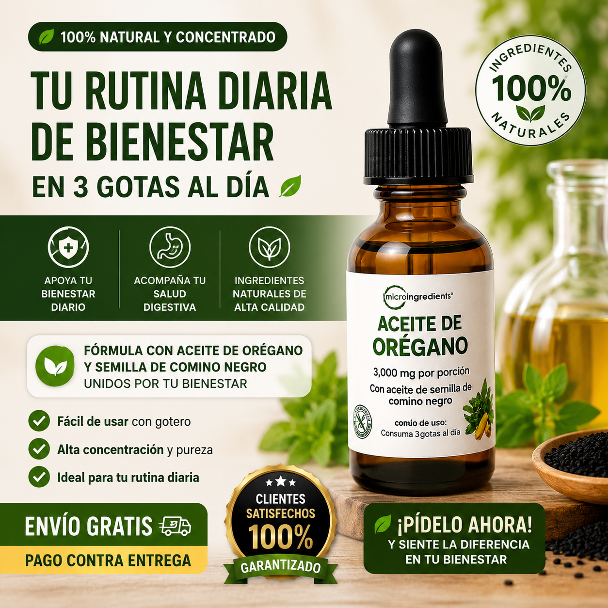 Aceite de Oregano