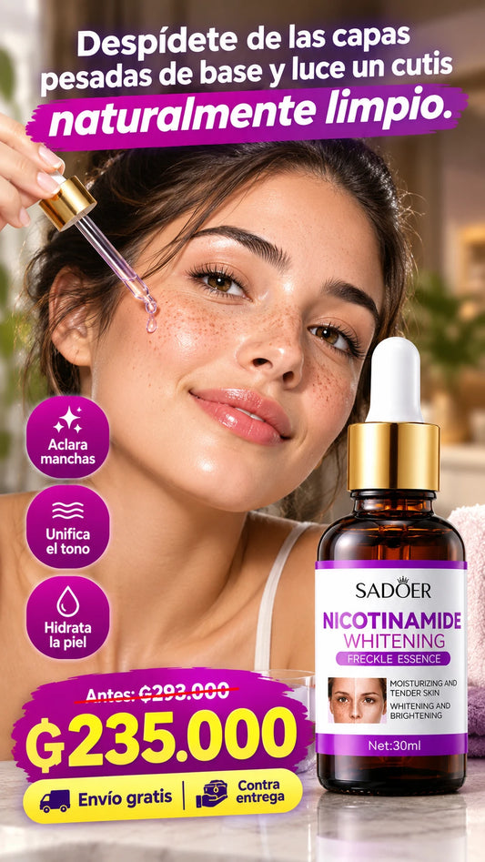 ✨ SpotGlow® Suero Blanqueador De Pecas Y Manchas