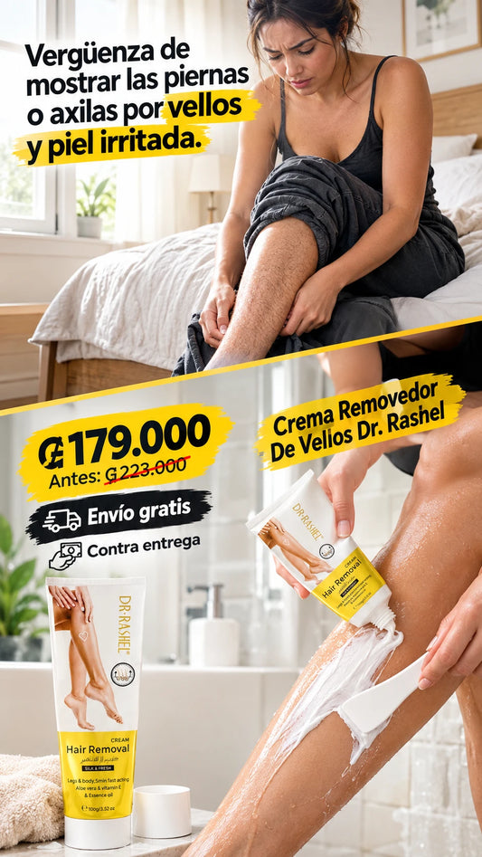 Crema Removedor De Vellos Dr. Rashel