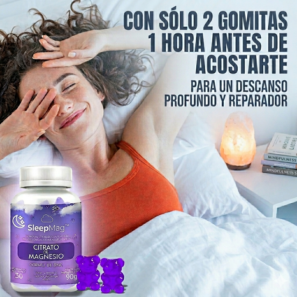 Citrato de Magnesio en Gomitas SleepMag