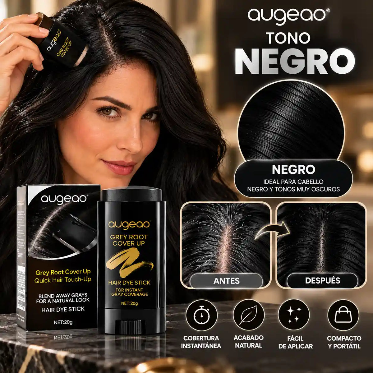 Tinte Cubre Canas UNISEX en Barra